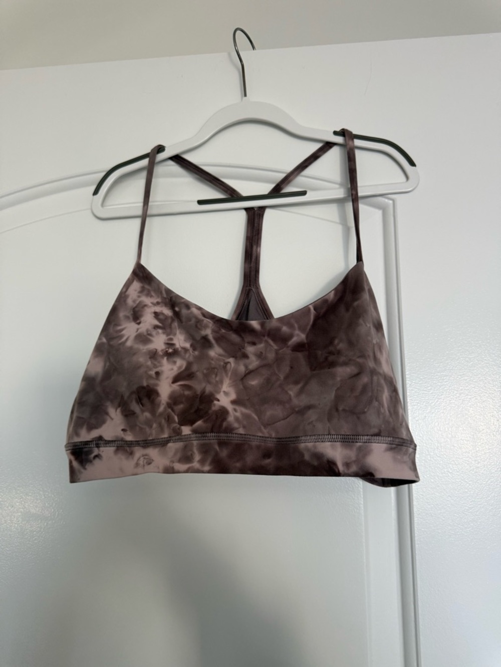 Lululemon Flow Y Bra Tye Dye Size 12